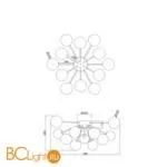 Люстра Freya Alexis FR5120CL-12G - Фото 1