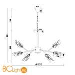 Люстра Freya Alma FR5098PL-09CH - Схема