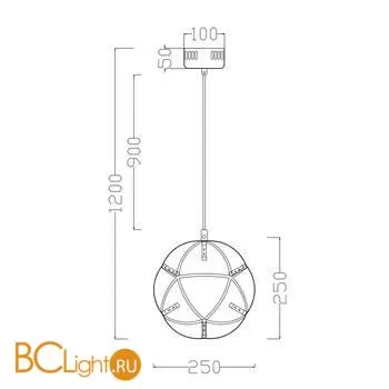 Подвесной светильник Freya FR5099PL-L6CH - Фото 2