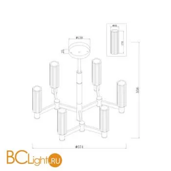 Люстра Freya Ambra FR5167PL-06BS - Фото 0