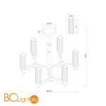 Люстра Freya Ambra FR5167PL-06BS - Фото 12