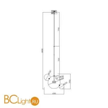 Подвесной светильник Freya Amoris FR5128PL-L10BS1 - Фото 5