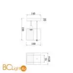 Настенный светильник Freya Ampera FR2023WL-01CH - Фото 0