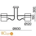 Люстра Freya Ampera FR2023PL-03CH - Фото 16