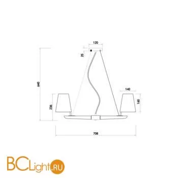 Люстра Freya Arellano FR8019PL-06W - Фото 2