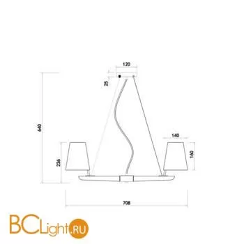 Люстра Freya Arellano FR8019PL-06W - Фото 0