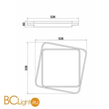 Потолочный светильник Freya Arvin FR10030CL-L88W - Фото 3