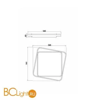 Потолочный светильник Freya Arvin FR10030CL-L88W - Фото 1