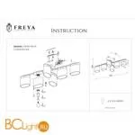 Потолочная люстра Freya Bice FR5101-CL-06-CN - Фото 2