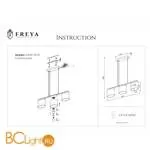 Подвесной светильник Freya Bice FR5101-PL-33-CN - Фото 2