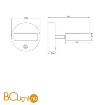 Бра Freya Bit FR10009CW-L6W - Фото 1