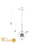 Подвесной светильник Freya Bogota FR8018PL-01N - Фото 0