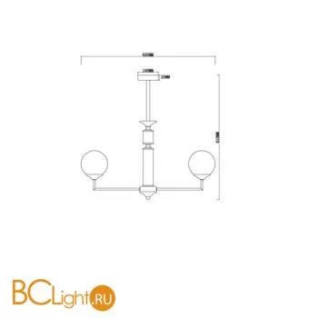 Люстра Freya Bolas FR5185PL-06BS - Фото 0
