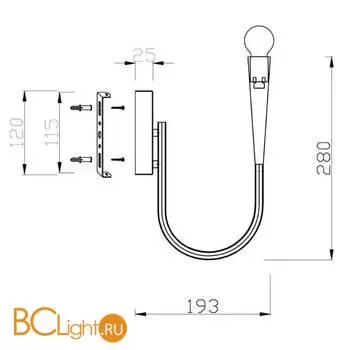 Бра Freya Branches FR5253WL-02N - Фото 4