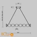 Подвесной светильник Freya Collar FR6180PL-L32B - Фото 2