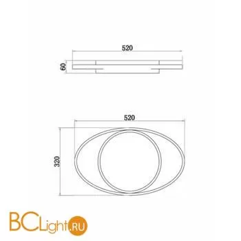 Потолочный светильник Freya Cosmic FR10015CL-L62B - Фото 4
