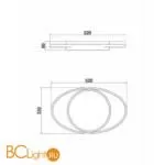 Потолочный светильник Freya Cosmic FR10015CL-L62B - Фото 4