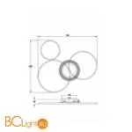 Потолочный светильник Freya Crate Market FR10014CL-L87G - Фото 1