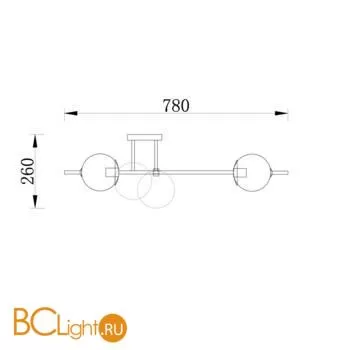 Люстра Freya Damask FR5205PL-06BS - Фото 3