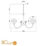 Люстра Freya Degni FR6026PL-06CH - Фото 2