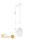 Подвесной светильник Freya Delta Market FR9001PL-01B - Фото 0