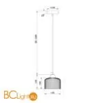 Подвесной светильник Freya Delta Market FR9001PL-01GB - Фото 2