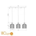 Подвесной светильник Freya Delta FR9001PL-03GB - Фото 1