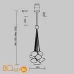 Подвесной светильник Freya Eatery FR5488PL-10CH - Фото 1