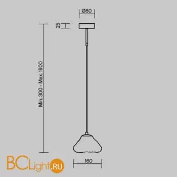 Подвесной светильник Freya Eatery FR5488PL-01CH - Фото 2