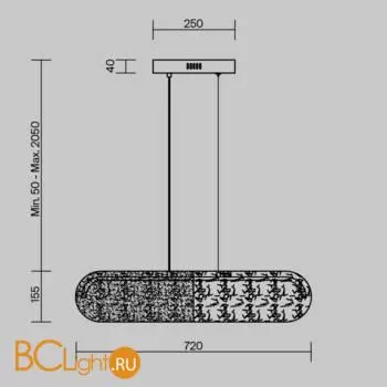 Подвесной светильник Freya Eclat FR6182PL-L18W - Фото 1
