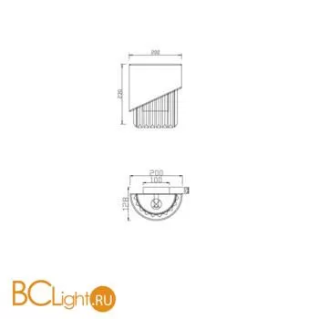 Бра Freya Eclipse FR5170WL-01N - Фото 0