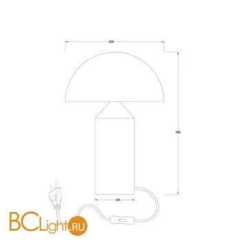 Настольная лампа Freya Eleon FR5218TL-01BS - Фото 1