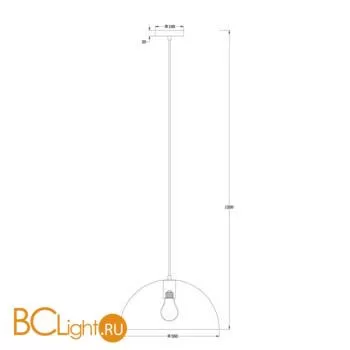 Подвесной светильник Freya Eleon FR5218PL-01BS - Фото 1