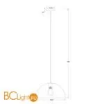 Подвесной светильник Freya Eleon FR5218PL-01BS - Фото 1