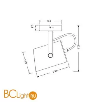 Бра Freya Elori FR4004WL-01WB - Фото 0