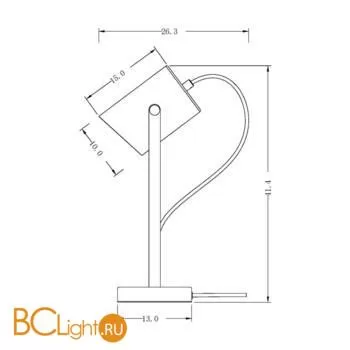 Настольная лампа Freya Elori FR4004TL-01BBS - Фото 2