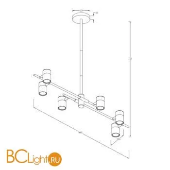 Люстра Freya Enzo FR5201PL-06B - Фото 8