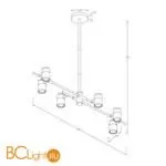 Люстра Freya Enzo FR5201PL-06B - Фото 8