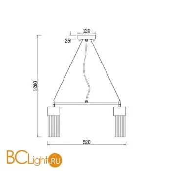Подвесной светильник Freya Esala FR5050PL-05N - Фото 0