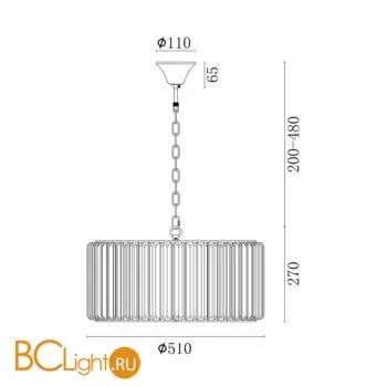 Подвесной светильник Freya Esme FR1005PL-05SC - Фото 2