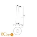 Подвесной светильник Freya Ethan FR6042PL-L86W - Фото 0