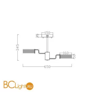 Люстра Freya Eva FR6039CL-L48CH - Фото 0