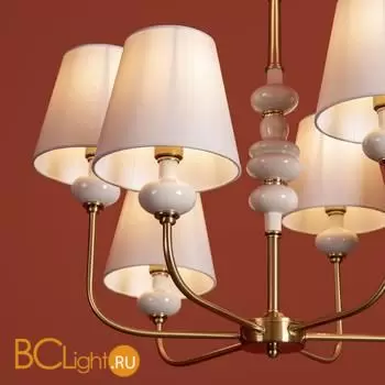 Люстра Freya Evelyn FR2038PL-06BS - Фото 7