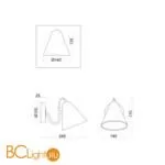 Бра Freya Falke FR8001WL-01WG - Фото 1