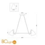 Подвесной светильник Freya Falke FR8001PL-07WG - Фото 0