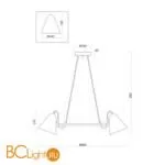 Подвесной светильник Freya Falke FR8001PL-05WG - Фото 0