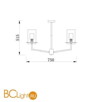 Подвесной светильник Freya FR5206PL-06FG - Фото 1