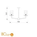 Подвесной светильник Freya FR5206PL-06FG - Фото 1