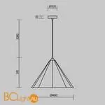 Подвесной светильник Freya Felt Acoustic FR5479PL-01GR - Фото 2