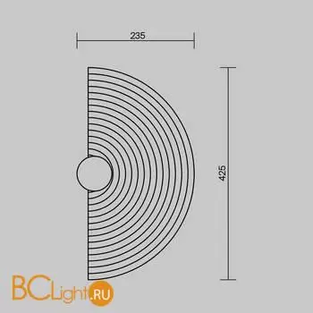 Бра Freya Felt FR6189WL-L20LG1 - Фото 0